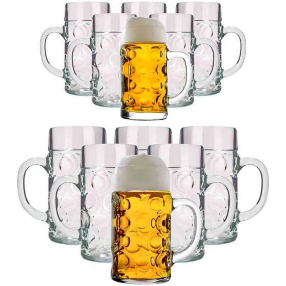 Maß- und Bierkrug Set Classic 12-teilig