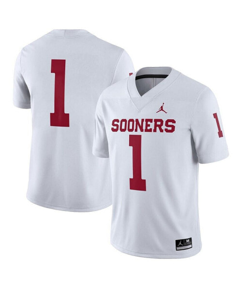 Men's Oklahoma Sooners #1 Away Game Jersey