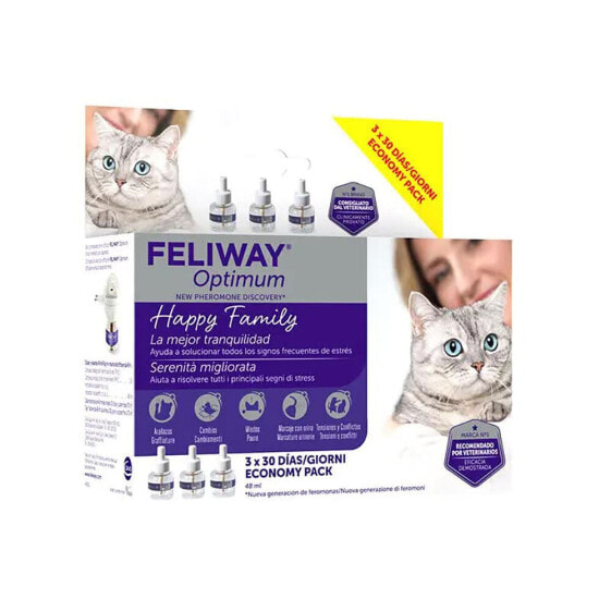 FELIWAY Optimun 48ml Refill Diffuser 3 Units