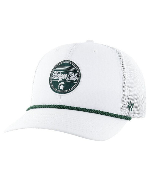 Men's White Michigan State Spartans Fairway Trucker Adjustable Hat