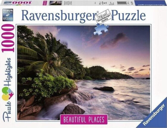 Ravensburger Puzzle 1000 Wyspa Praslin Seszele