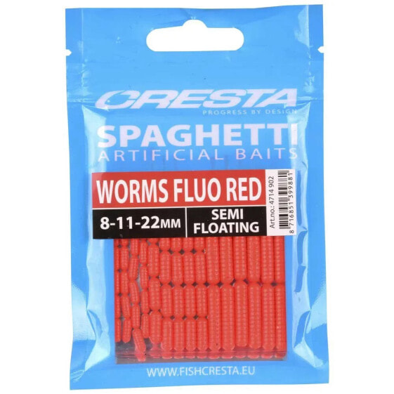 CRESTA Spaghetti Worms Artificial Hookbaits