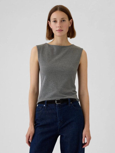 Modern Boatneck Top