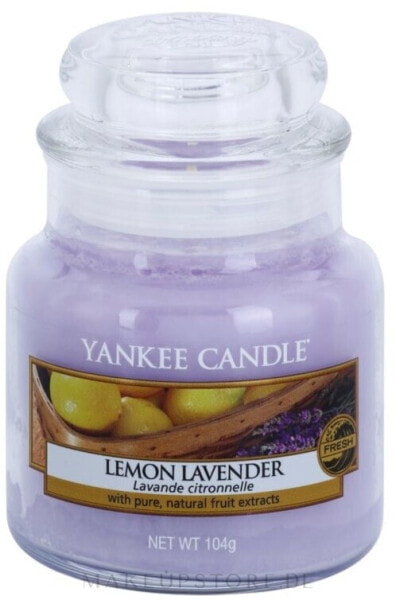 Duftkerze im Glas Lemon Lavender - Yankee Candle Lemon Lavender Jar 104 g