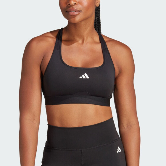 adidas women Powerreact Training Medium-Support Bra