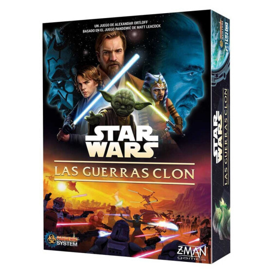 ASMODEE Star Wars Las Guerras Clon Board Game