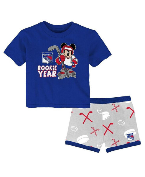 Toddler New York Rangers Disney Rookie Year T-Shirt Shorts Set