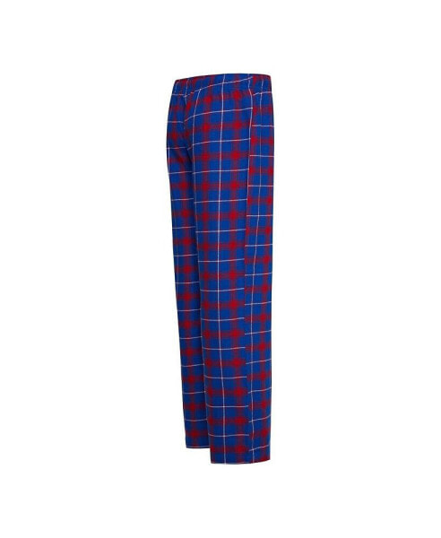 Women's Royal, Red Buffalo Bills Arctic T-shirt Flannel Pants Sleep Set