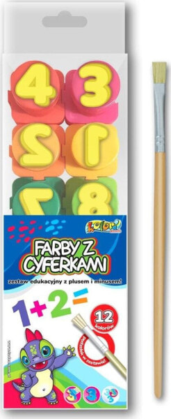 Penmate Farby z cyferkami 20ml Kolori 12 kolorów PENMATE