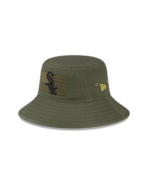 Men's Green Chicago White Sox 2023 Armed Forces Day Bucket Hat