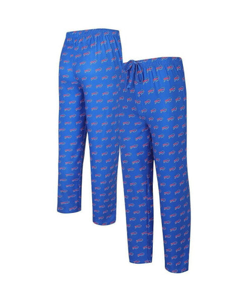 Комплект пижамы Concepts Sport Royal Buffalo Bills Gauge Allover Print Knit Sleep Pants