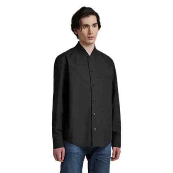 G-STAR Rib Collar Regular long sleeve shirt