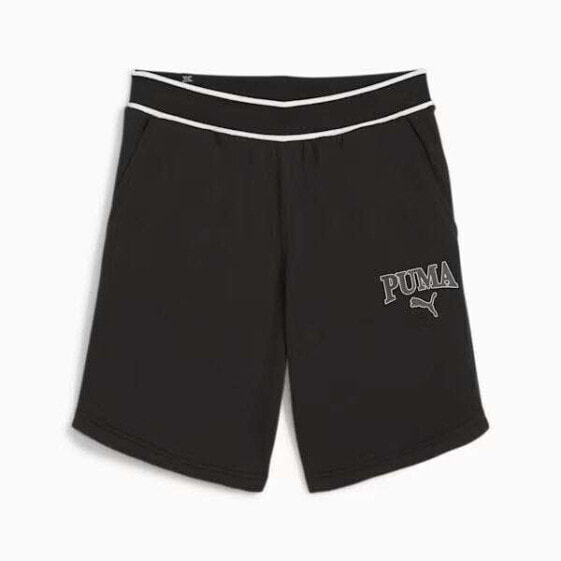 PUMA Shorts Men's Black SPORT Shorts Mens Black Puma Squad Spring Summer