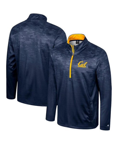 Men's Navy Cal Bears The Machine Half-Zip Jacket