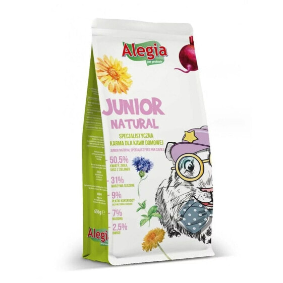 Фураж Alegia Junior Natural 650 g