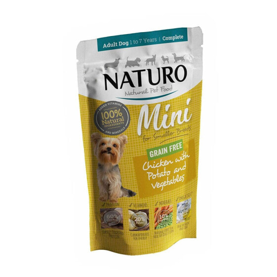 NATURO Adult Mini GF Chicken And Potatoes 400g Wet Dog Food