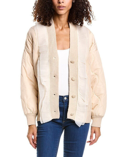 70/21 Quilted Jacket Women's Beige M