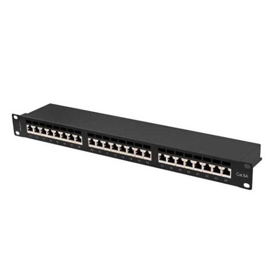 LANBERG 19´´ CAT FTP Frontal Panel rack 6A 24 ports