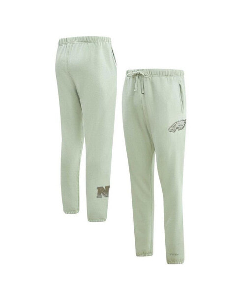 Брюки мужские Pro Standard Light Green Philadelphia Eagles Neutral Fleece Sweatpants