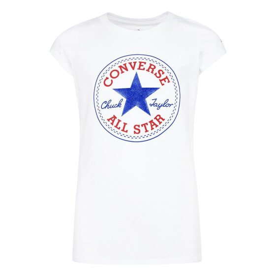 CONVERSE KIDS TimeleChuck Patch short sleeve T-shirt