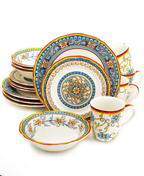 Duomo 16 Piece Dinnerware Set