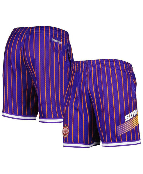 Men's Purple Phoenix Suns City Collection Heritage Mesh Shorts