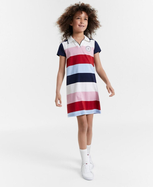 Big Girls Rugby Stripe Dress