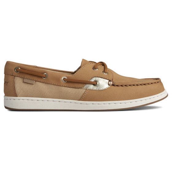 Sperry Coastfish 2Eye Boat Womens Brown Flats Casual STS85161