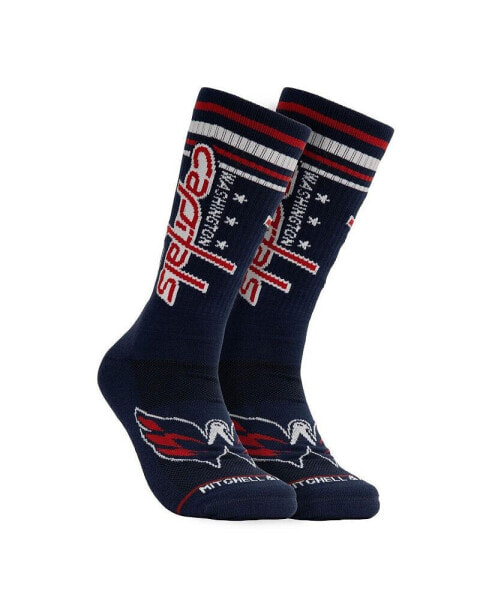 Men's Navy Washington Capitals Power Play Crew Socks