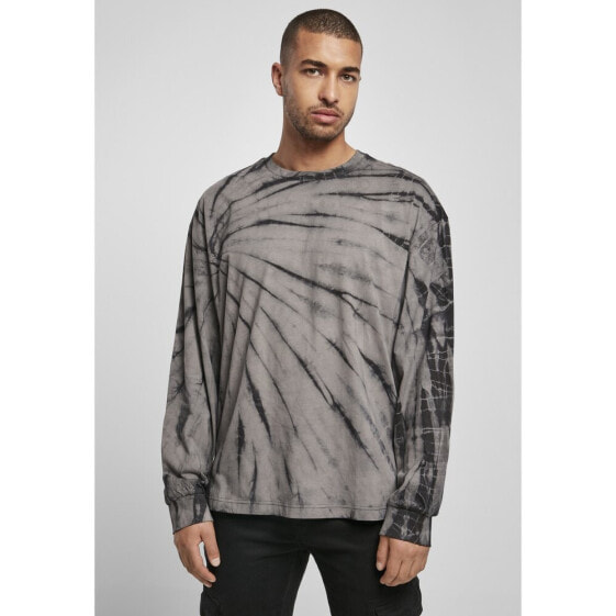 URBAN CLASSICS Boxy Tye Dye long sleeve shirt