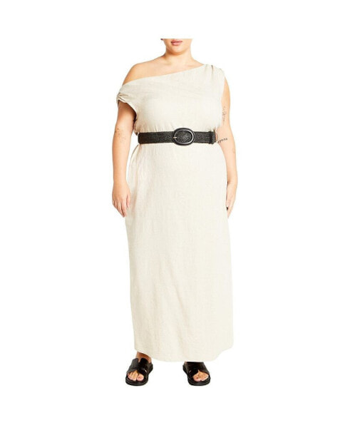 Plus Size Millie Maxi Off Shoulder Dress