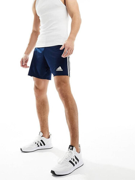 adidas Football Squadra 21 shorts in navy