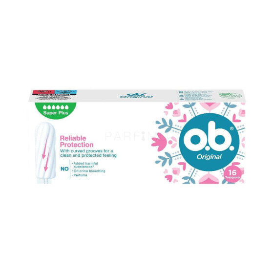 o.b. Original Super Plus 16 St. tampon für Frauen Tampon 16 St.