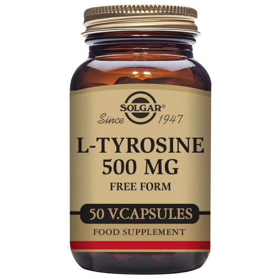 SOLGAR L-Tyrosine 500mgr 50 Units