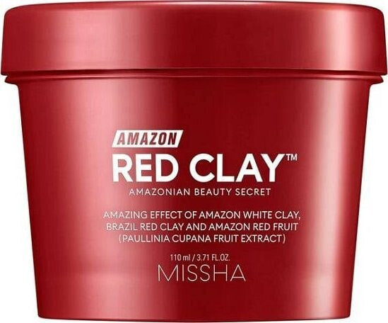 Missha MISSHA Amazon Red Clay Pore Mask Wash Off 110ml