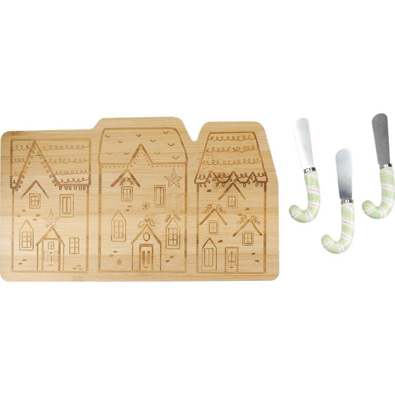 KITCHENCRAFT KCXMNUTCHS3PC Cheese Board