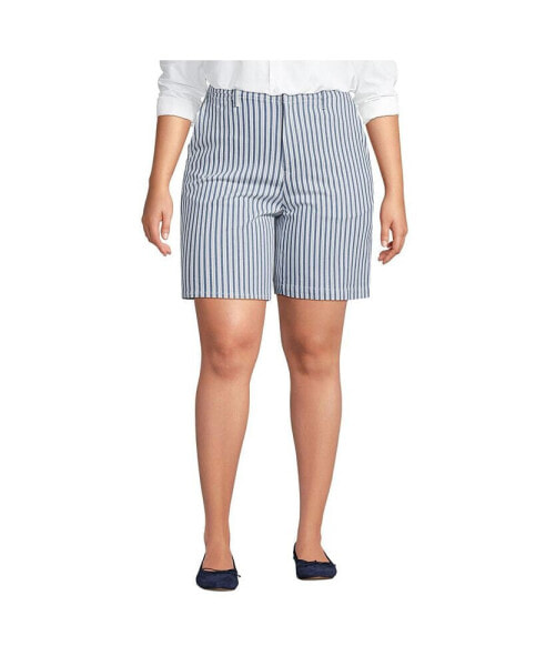 Plus Size Classic 7" Chino Shorts