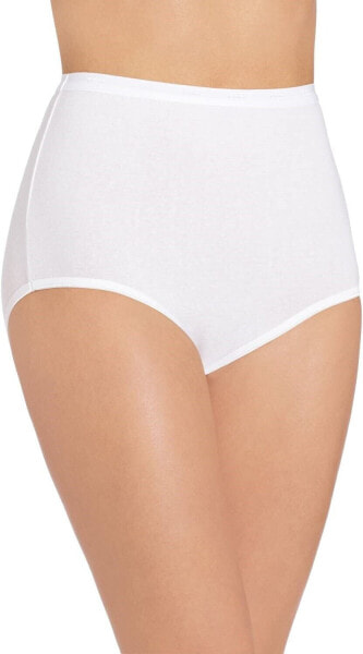 Bali 271017 Women's Stretch Brief Panty 2-Pack Underwear White Size XX-Large