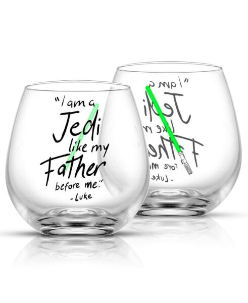 Star Wars New Hope Stemless Drinking Glasses, Set of 2