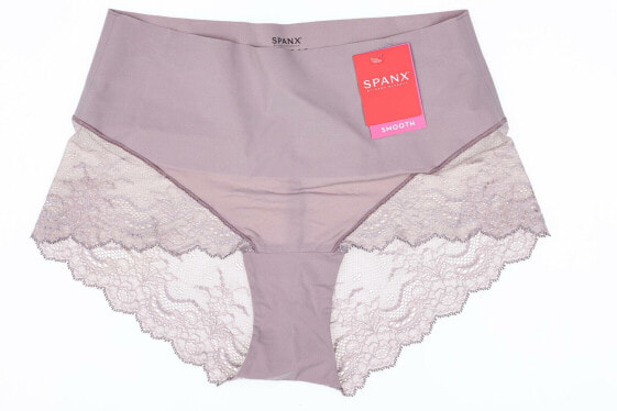 Spanx 288592 Undie-Tectable Lace Hi-Hipster Panty Lavender S One Size