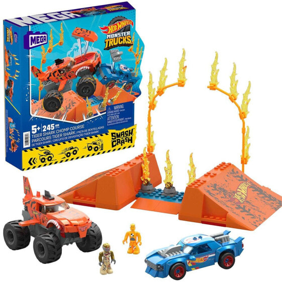 Конструктор MEGA CONSTRUX Monster Truck Track, модель Tiger Shark, детям