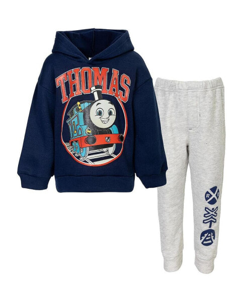 Toddler Boys Thomas the Tank Engine & Friends Pullover Hoodie & Pants Set to