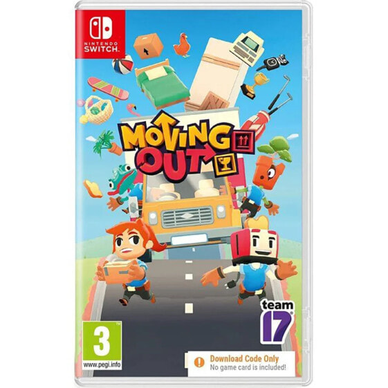 NINTENDO GAMES Switch Moving Out Code in Box