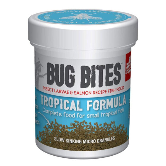 FLUVAL Bug Bites 45g tropical fish formula