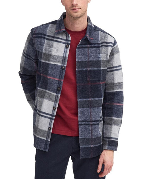 Men's Chapter Over Plaid Shirt Jacket