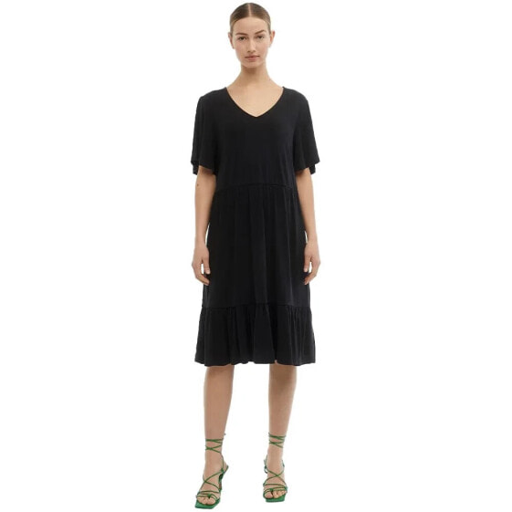 OBJECT Janne Short Sleeve Long Dress