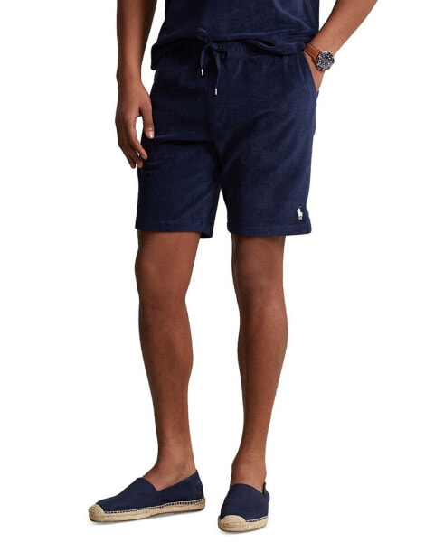 Men's 7-3/4-Inch Terry Drawstring Shorts