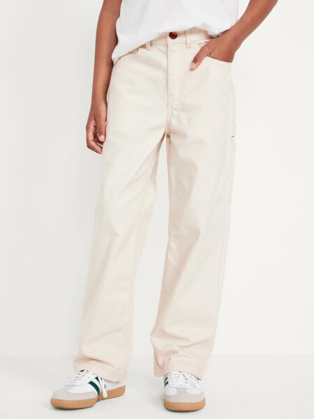 Baggy Non-Stretch Carpenter Pants for Boys