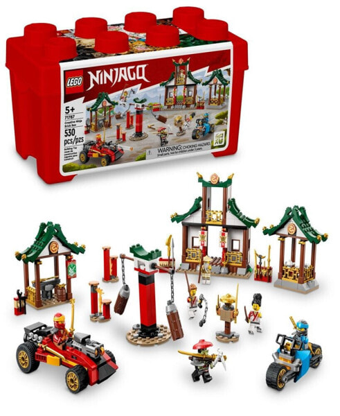 Ninjago Creative Ninja Brick Box 71787 Toy Building Set with Kai, Nya, Master Wu, Apprentices and Bone Hunter Minifigures