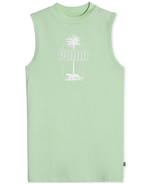 Women's Palm Resort Sleeveless Tank Top